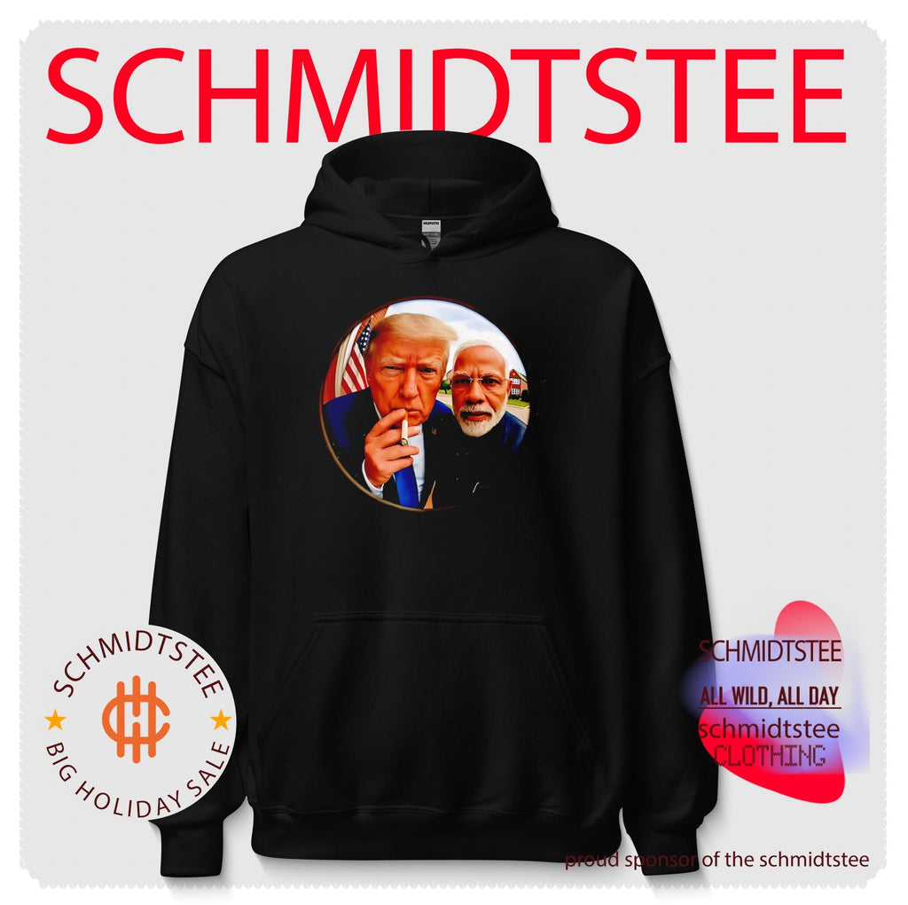 Donald Trump and Narendra Modi doorbell camera meme shirt