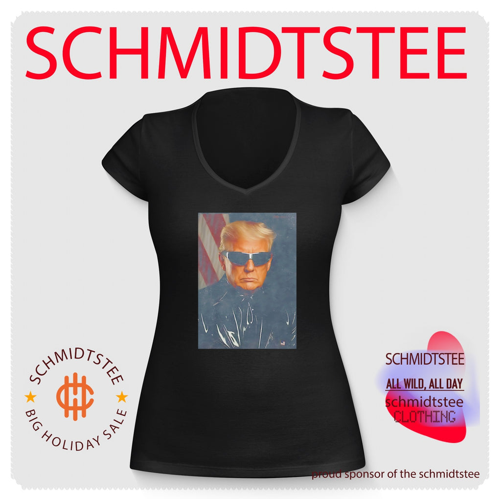 Donald Trump gangster Terminator parody shirt