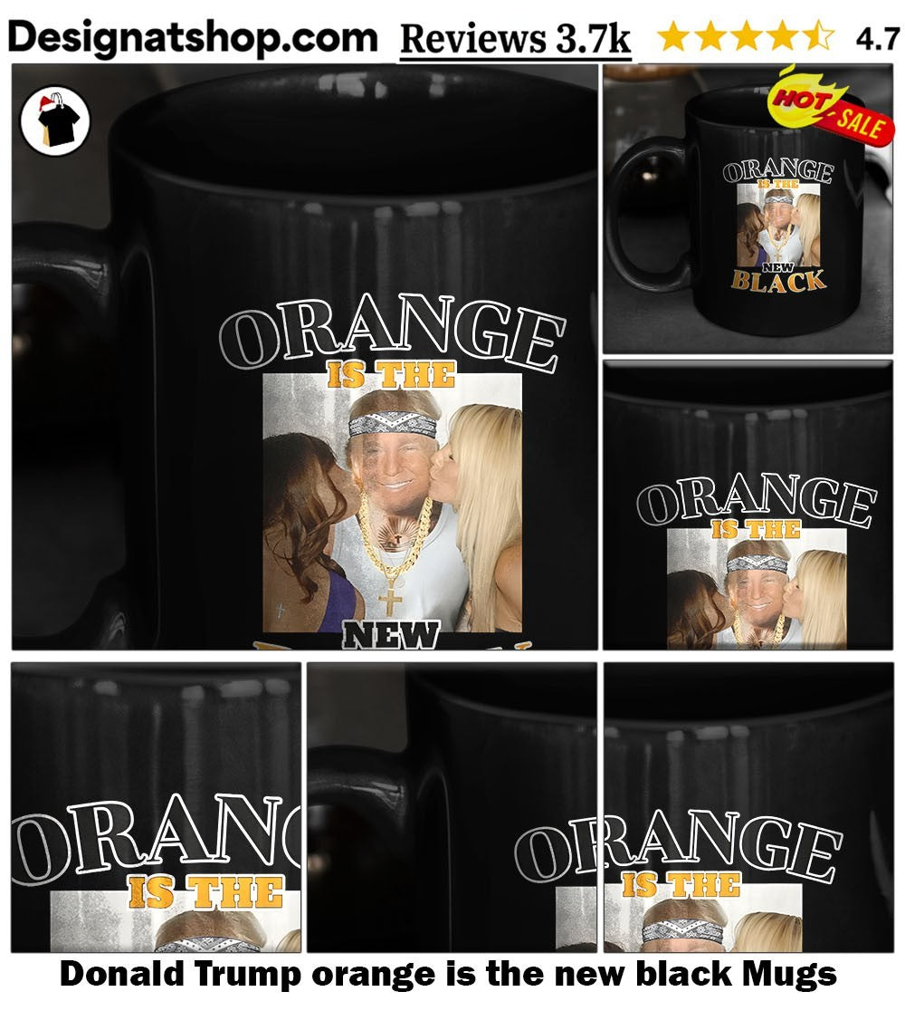 Donald Trump orange is the new black shirt
