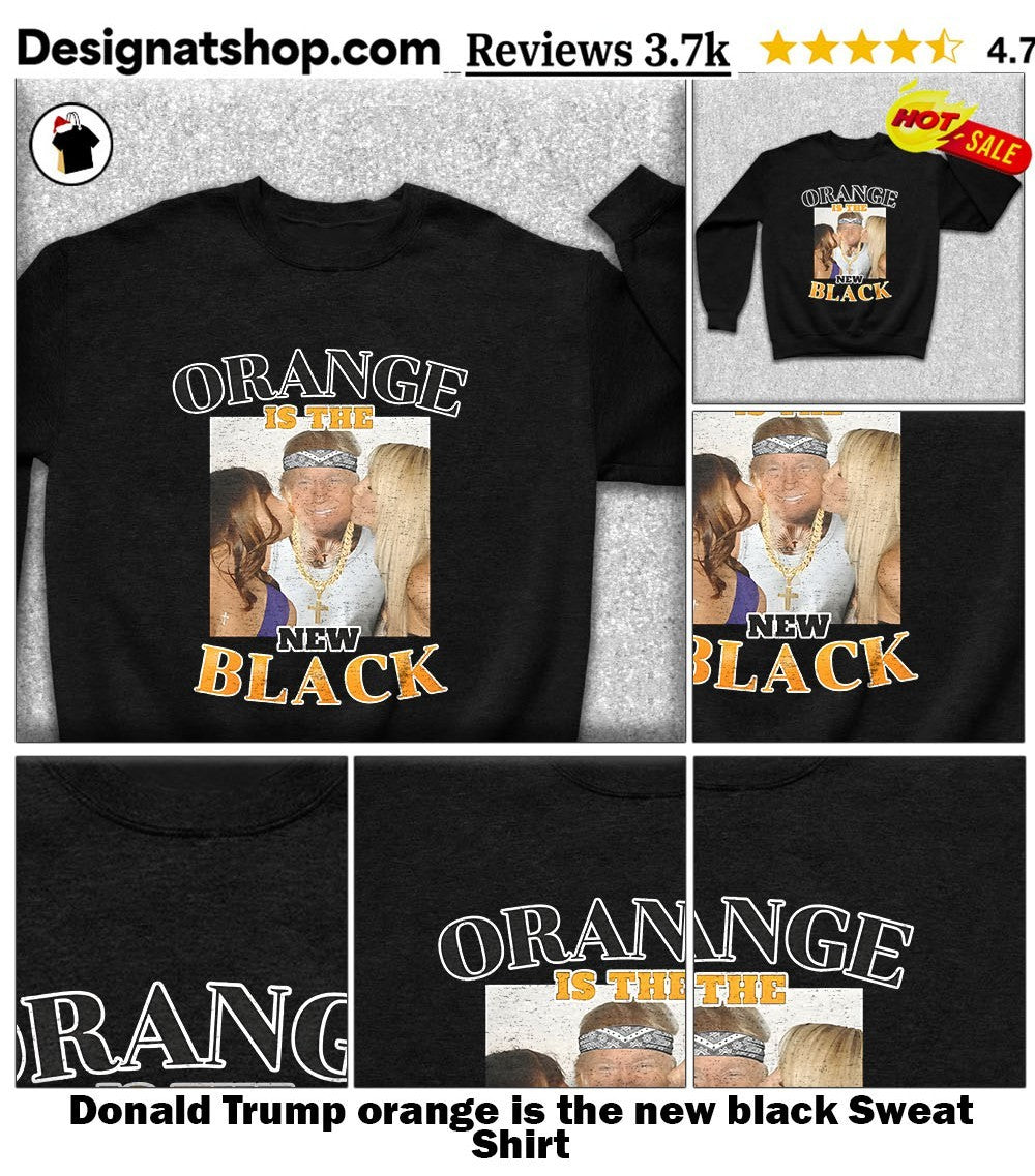Donald Trump orange is the new black shirt