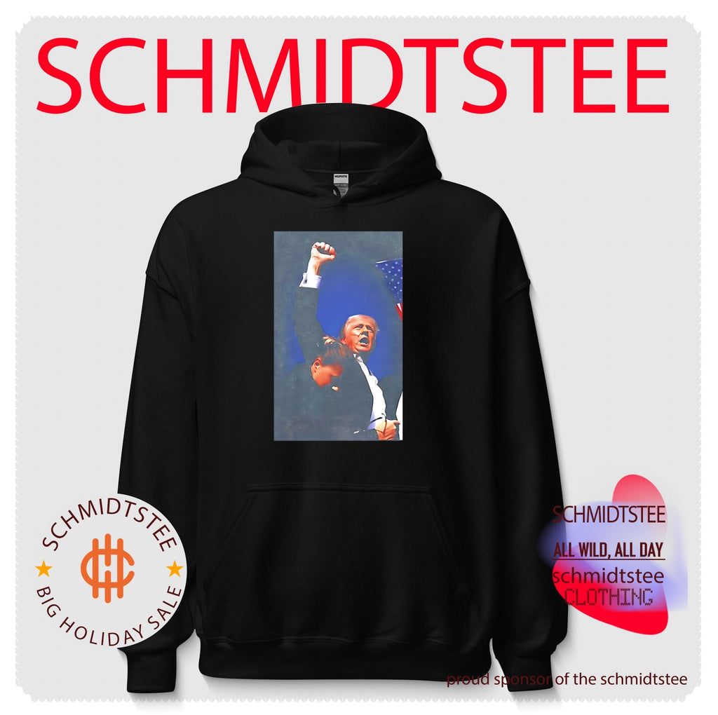 Donald Trump raising his fist after assassination attempt shirt