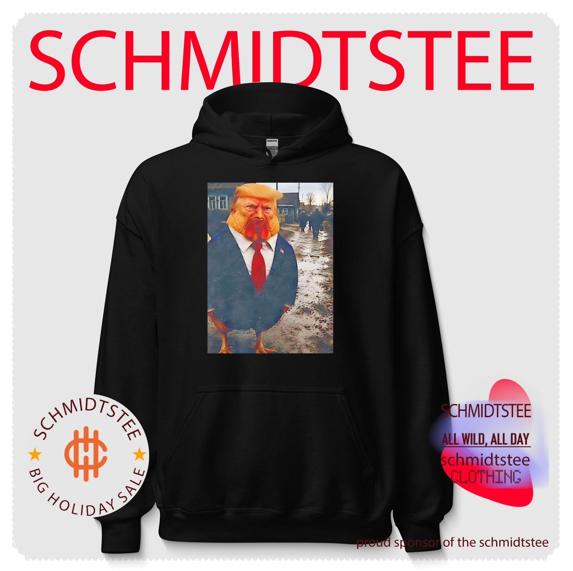 Donald Trump the rooster that’s wearing suit funny shirt