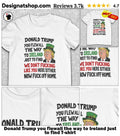 Donald Trump you flewall the way to Ireland just to find shirt