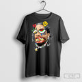 Dope Skill Cartoon Face With Gold Grills Shirt Tee