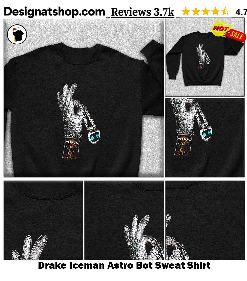Drake Iceman Astro Bot shirt