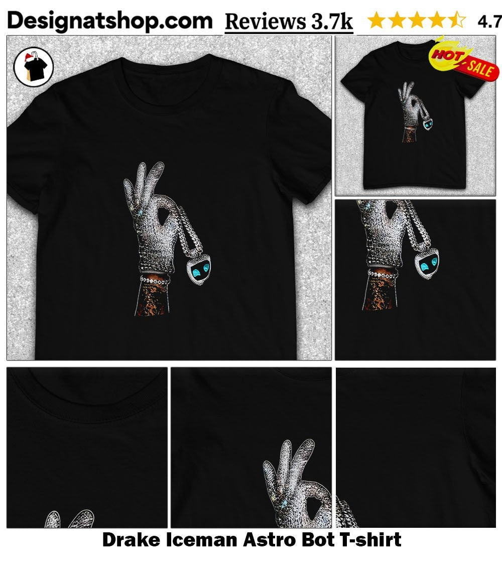 Drake Iceman Astro Bot shirt