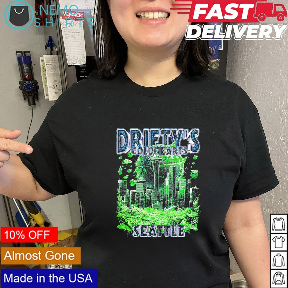Drifty’s coldhearts Seattle basketball skyline shirt