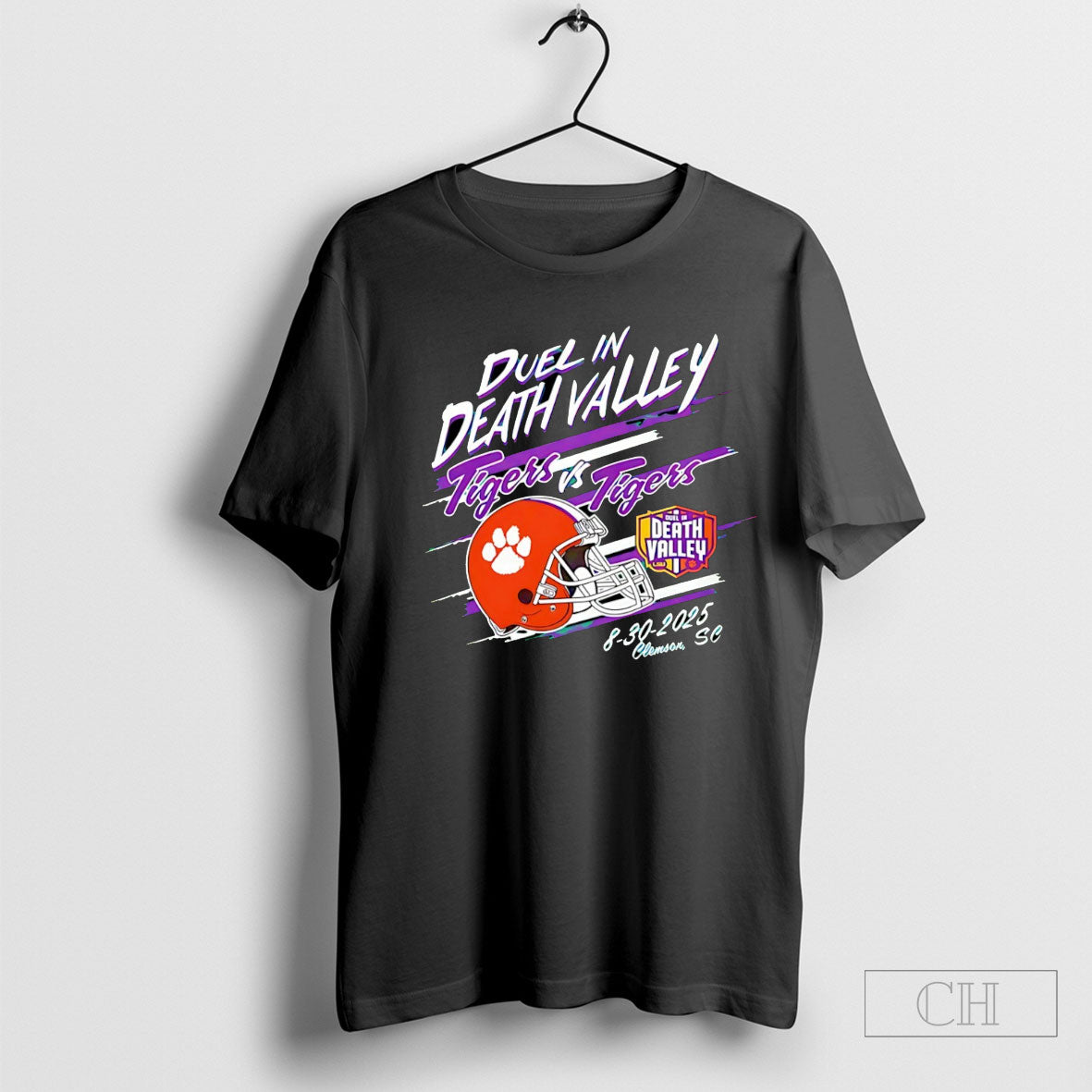 Duel In Death Valley Tigers Vs Tigers 2025 Helmet Shirt Tee