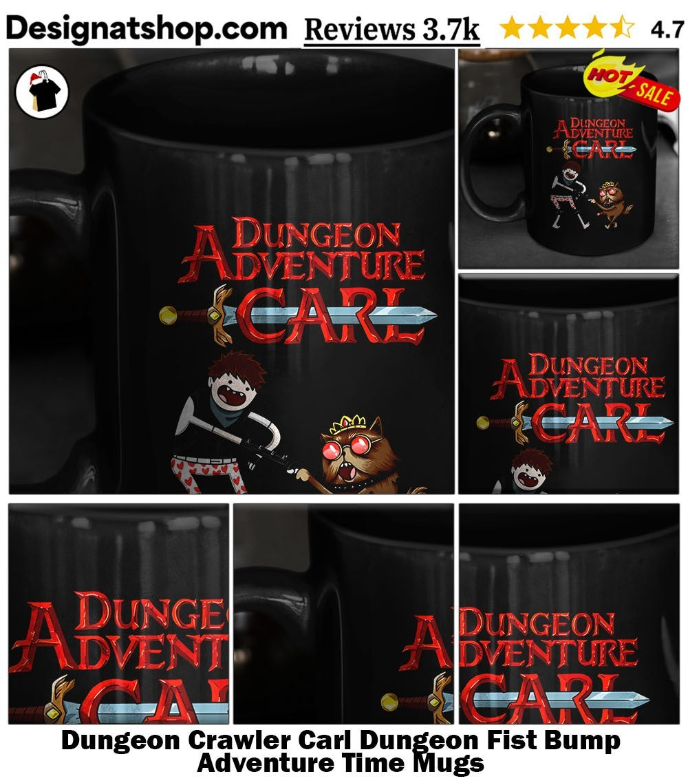 Dungeon Crawler Carl Dungeon Fist Bump Adventure Time shirt