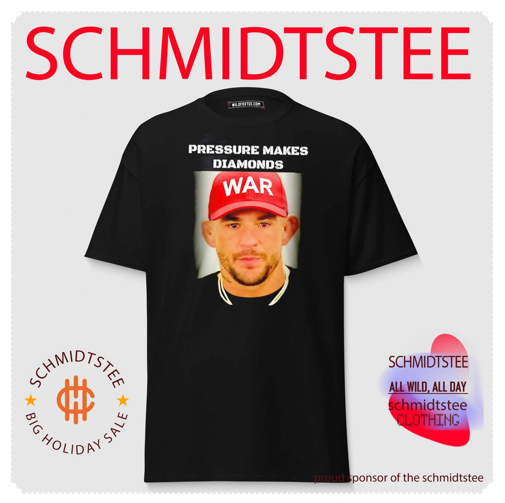Dustin Poirier Mugshot Pressure Makes Diamonds shirt