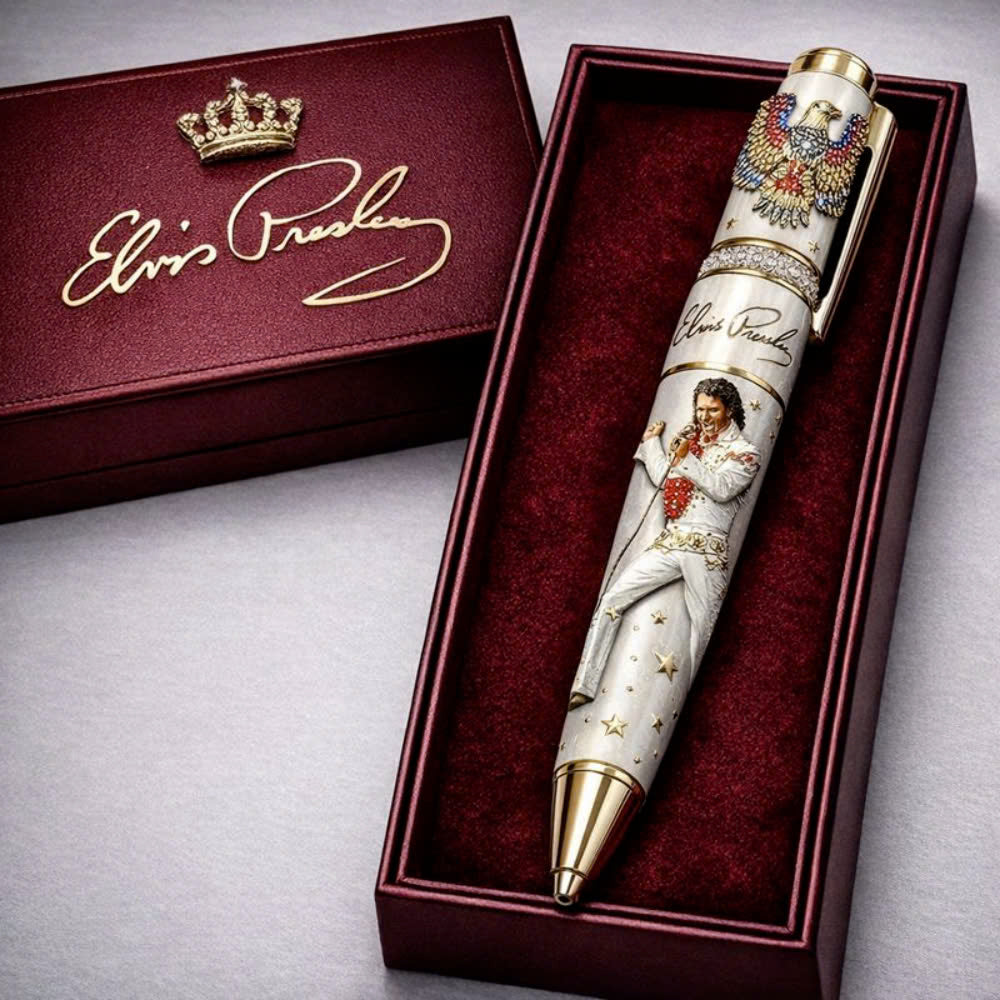 Elvis Presley The King Of Rock And Roll Collectible Pen