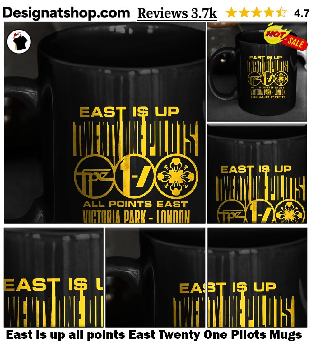 East is up all points East Twenty One Pilots shirt