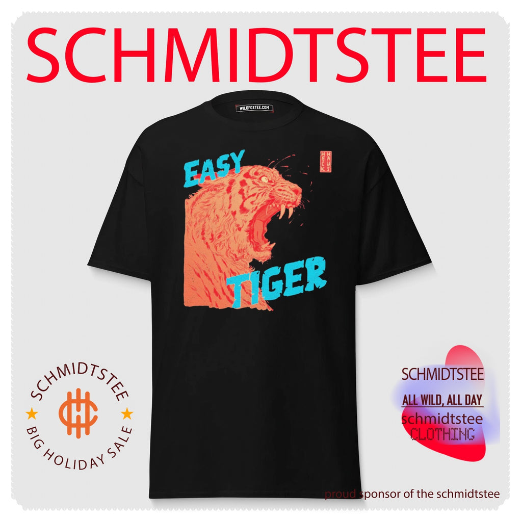 Easy Tiger wildlife big cat animal art shirt