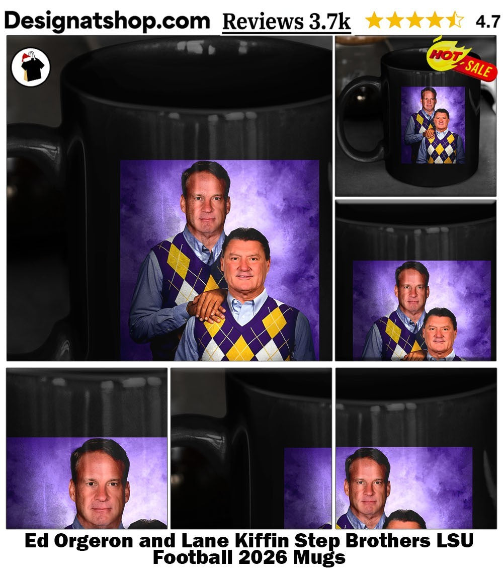 Ed Orgeron and Lane Kiffin Step Brothers LSU Football 2026 shirt