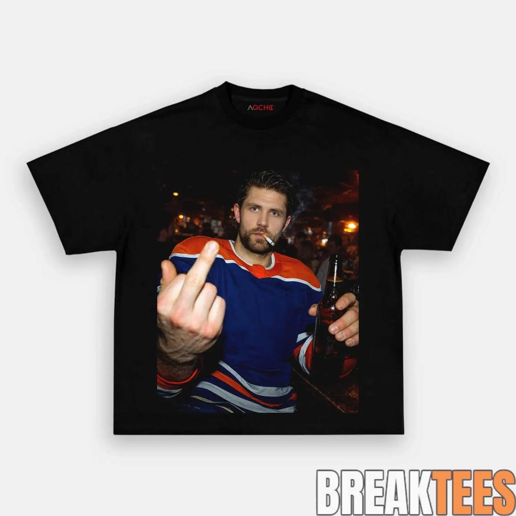 Edmonton Oilers DAVID After Hours Middle Finger Shirt