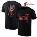 Edmonton Oilers Rush Fifty Something tour skull shirt