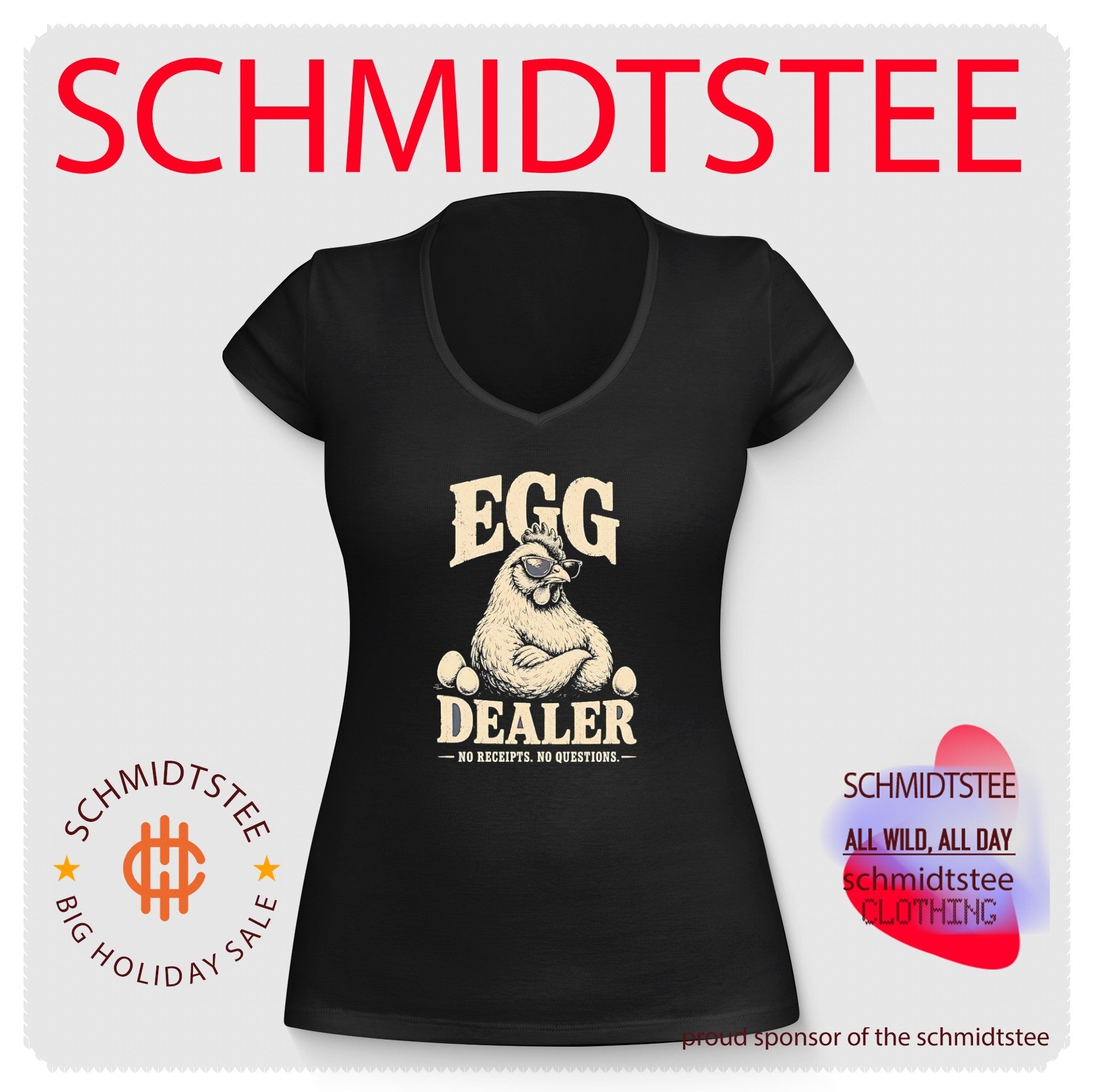Egg dealer no receipts no questions vintage shirt