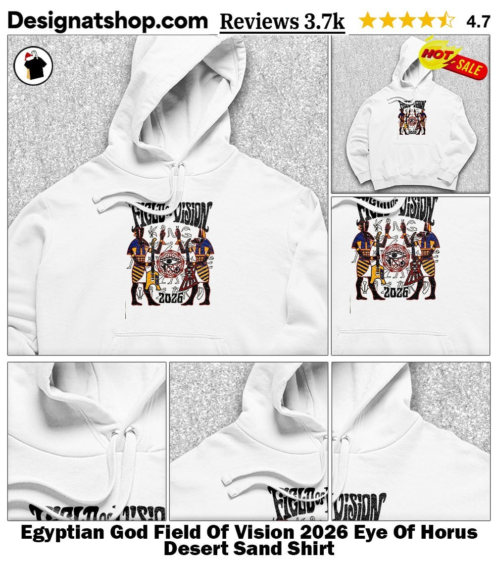 Egyptian God Field Of Vision 2026 Eye Of Horus Desert Sand Shirt