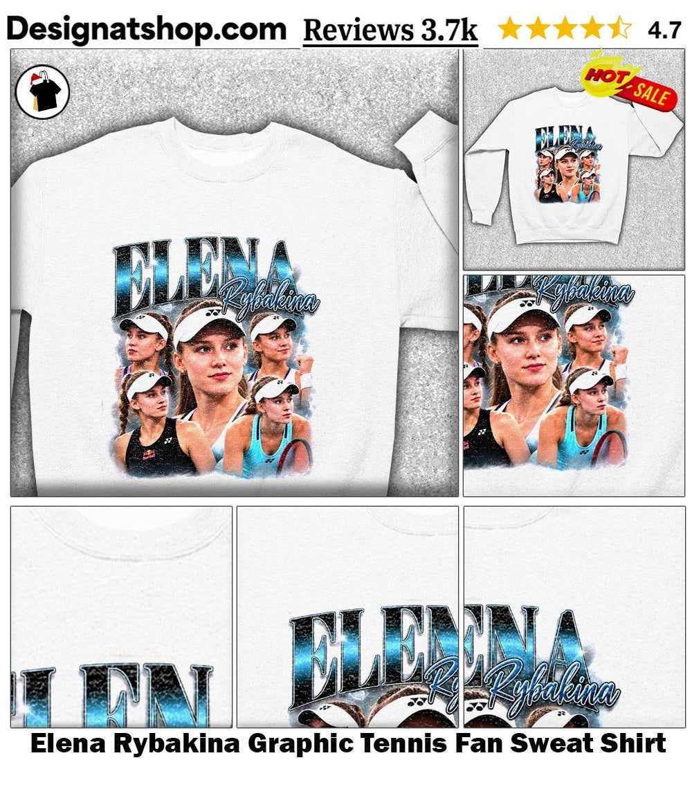Elena Rybakina Graphic Tennis Fan shirt