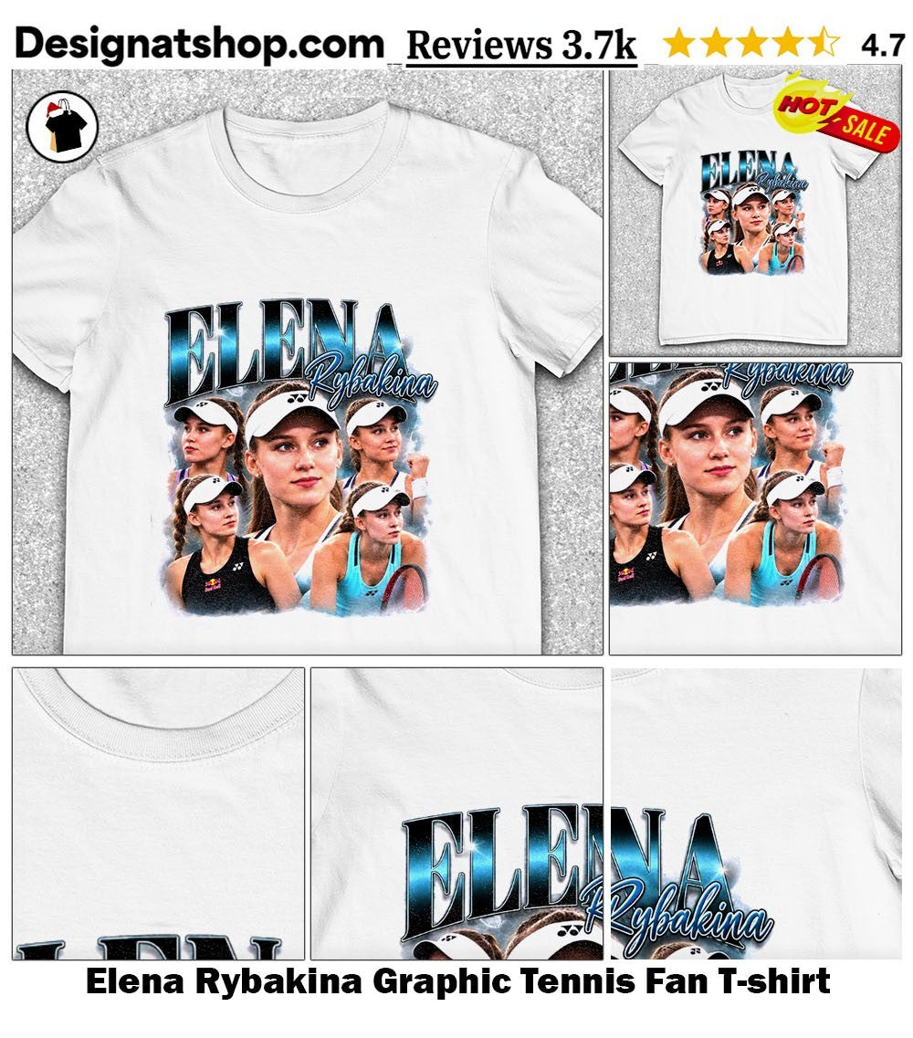 Elena Rybakina Graphic Tennis Fan shirt