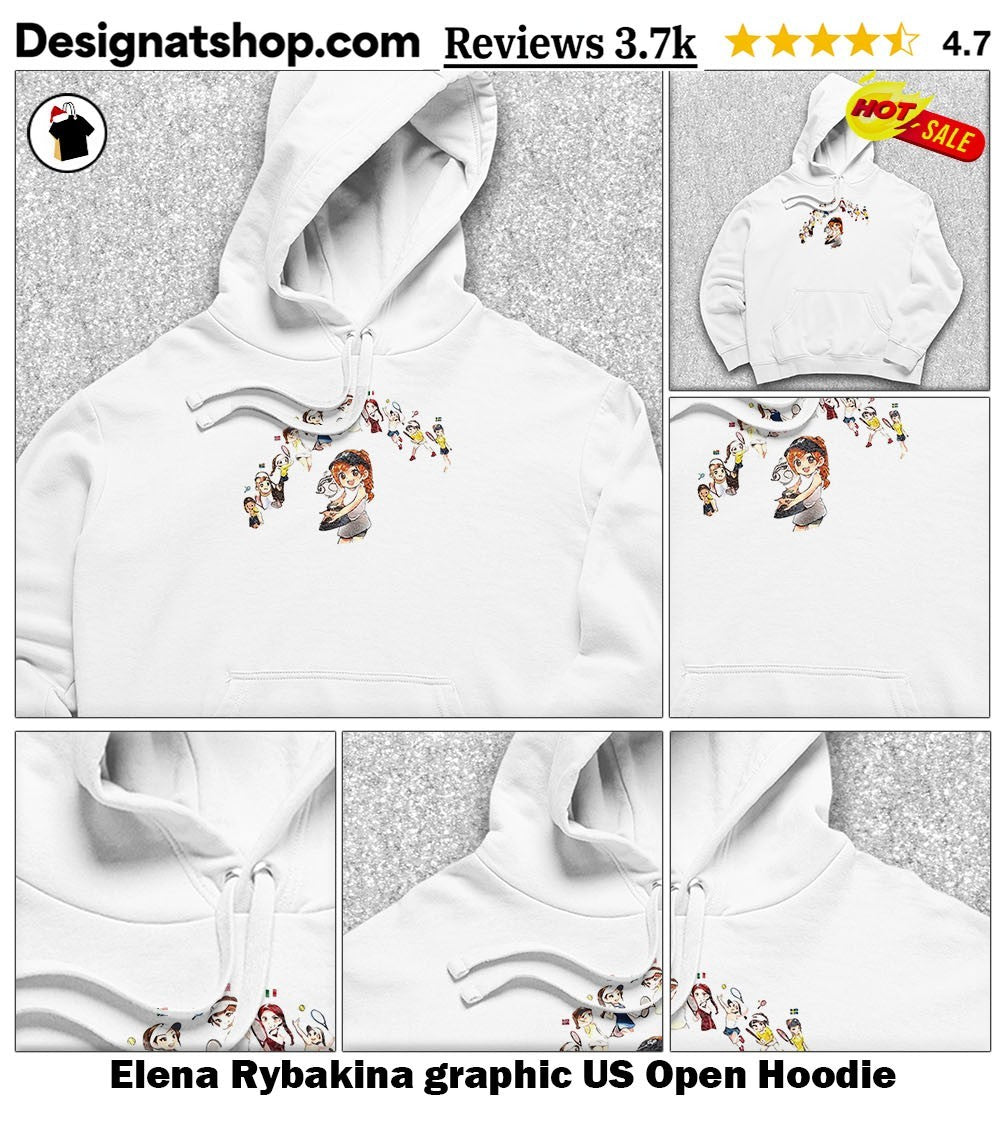 Elena Rybakina graphic US Open shirt