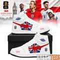 England Football Team x World Cup 2026 Custom Air Jordan 1 Shoes