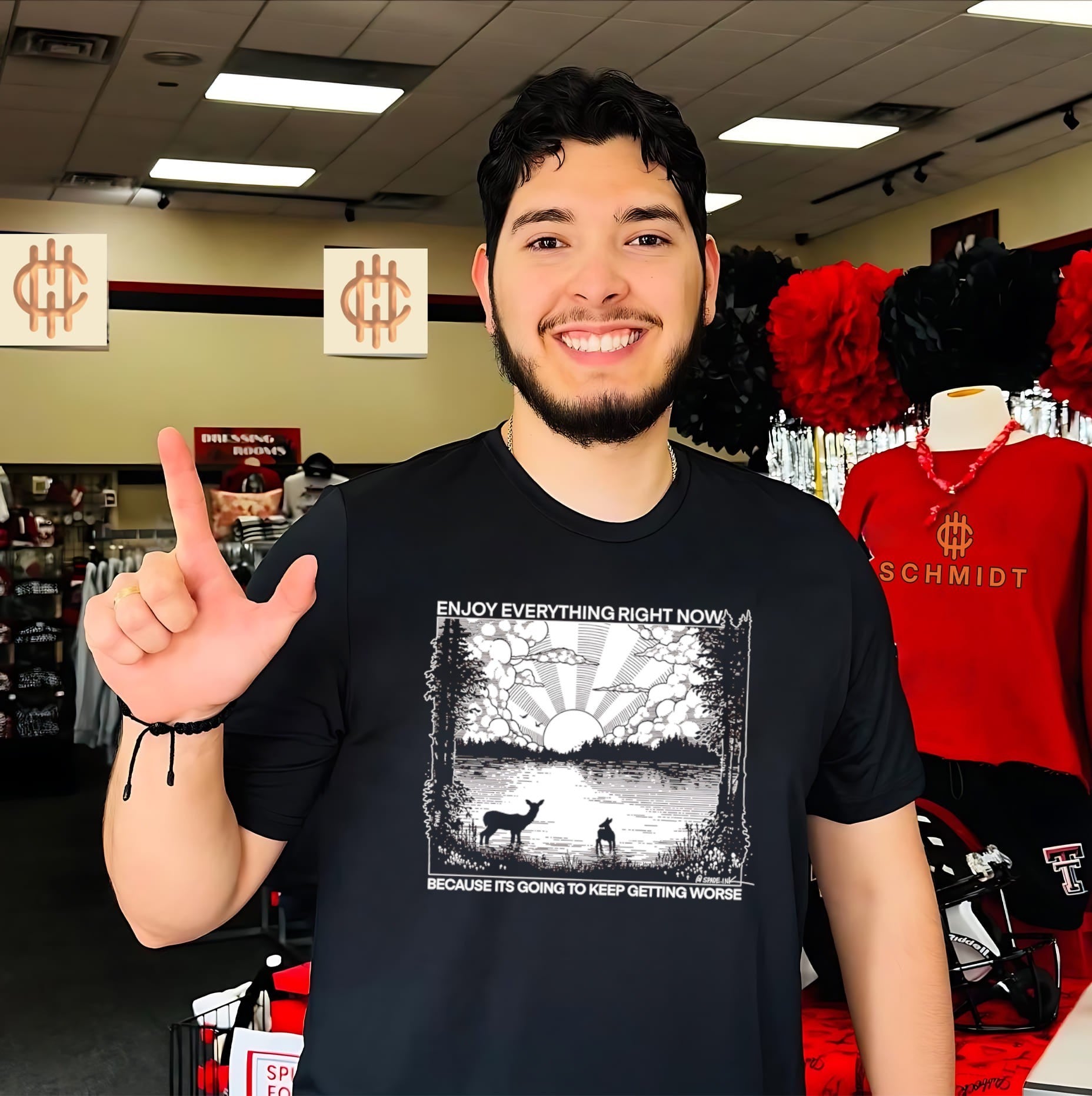 Enjoy Everything Right Now Because It Is Going to Keep Getting Worse shirt
