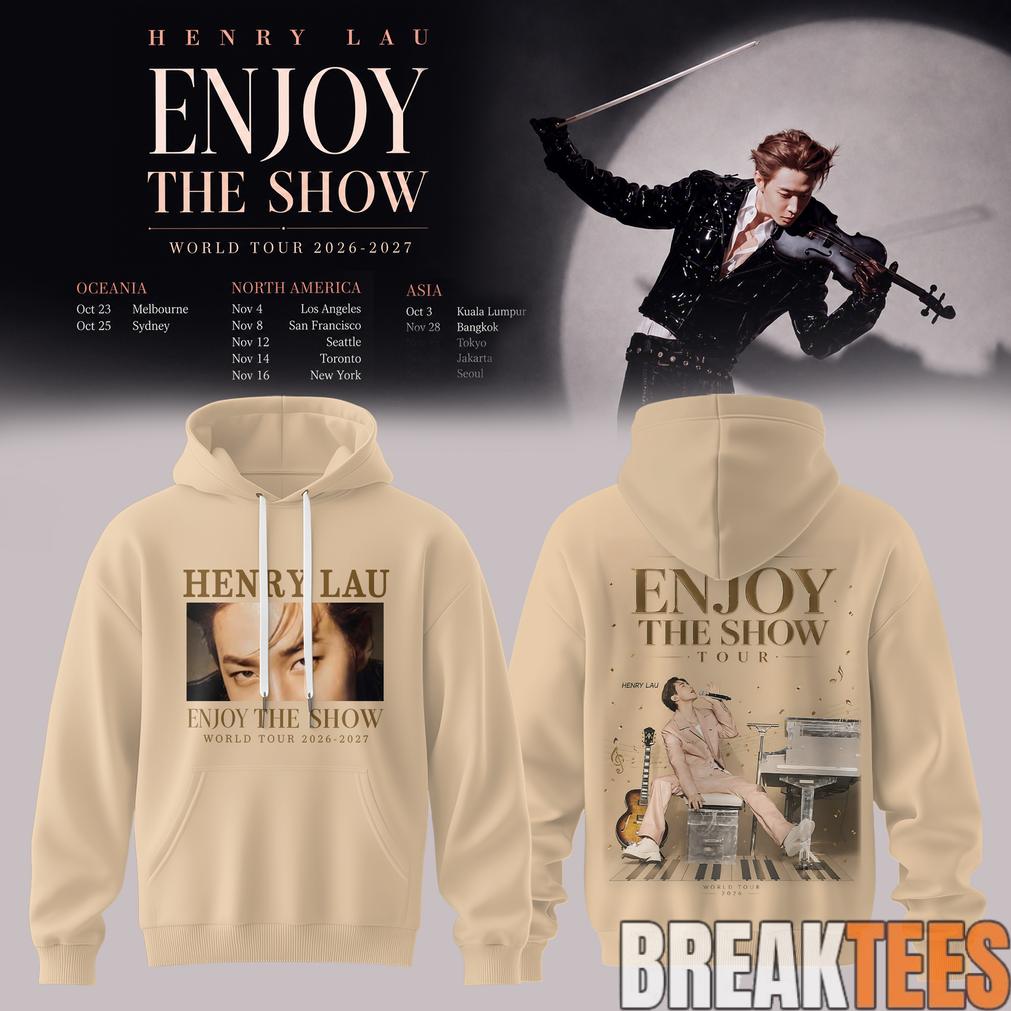 Enjoy The Show World Tour Signature Hoodie Edtion