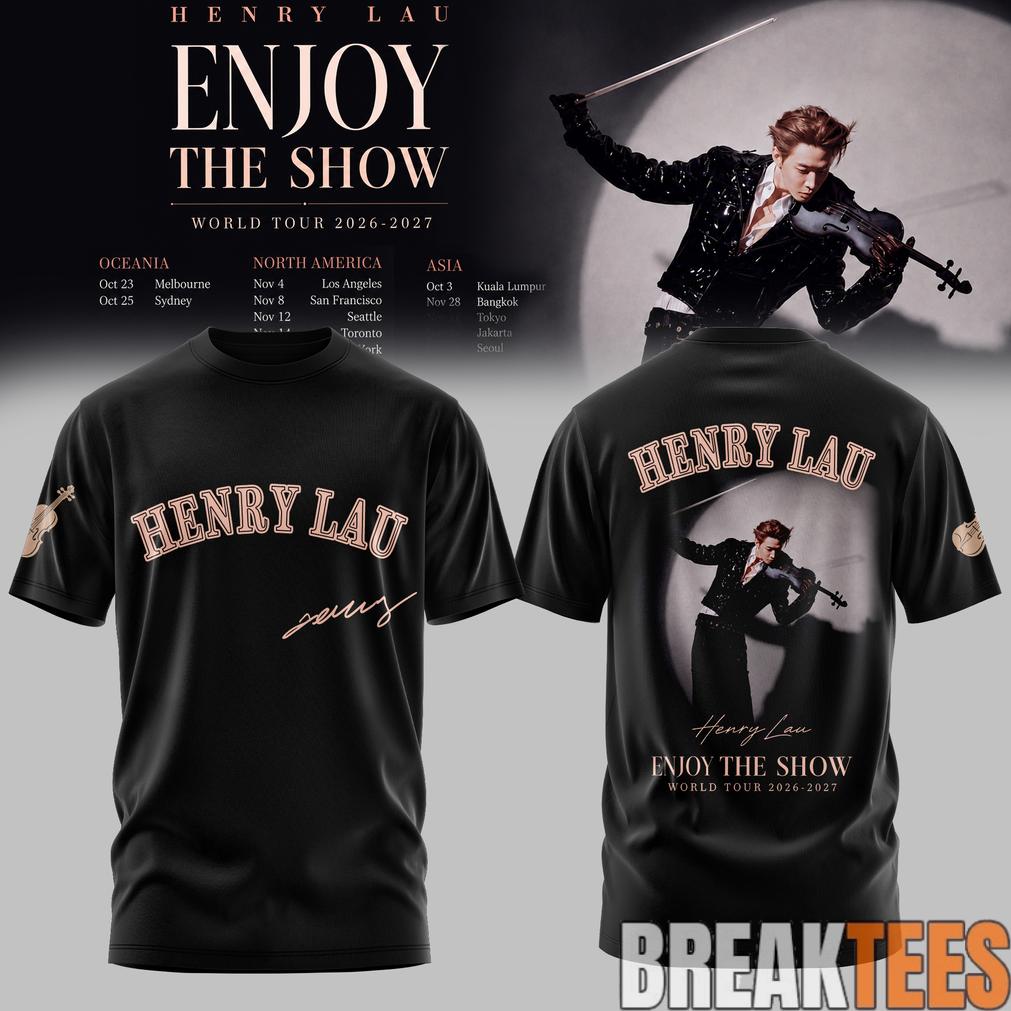 Enjoy The Show World Tour Vintage Tee Edition