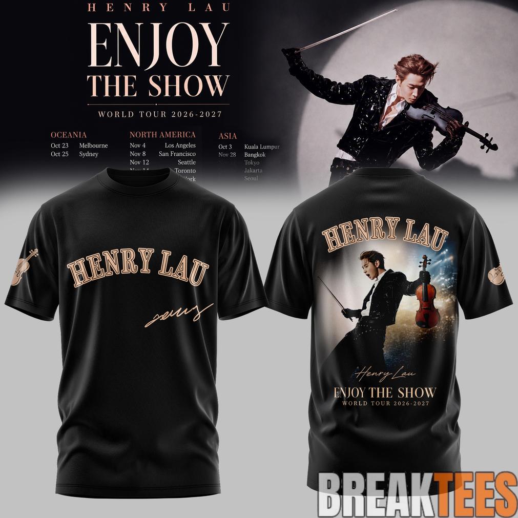 Enjoy The Show World Tour Vintage Tee Edition