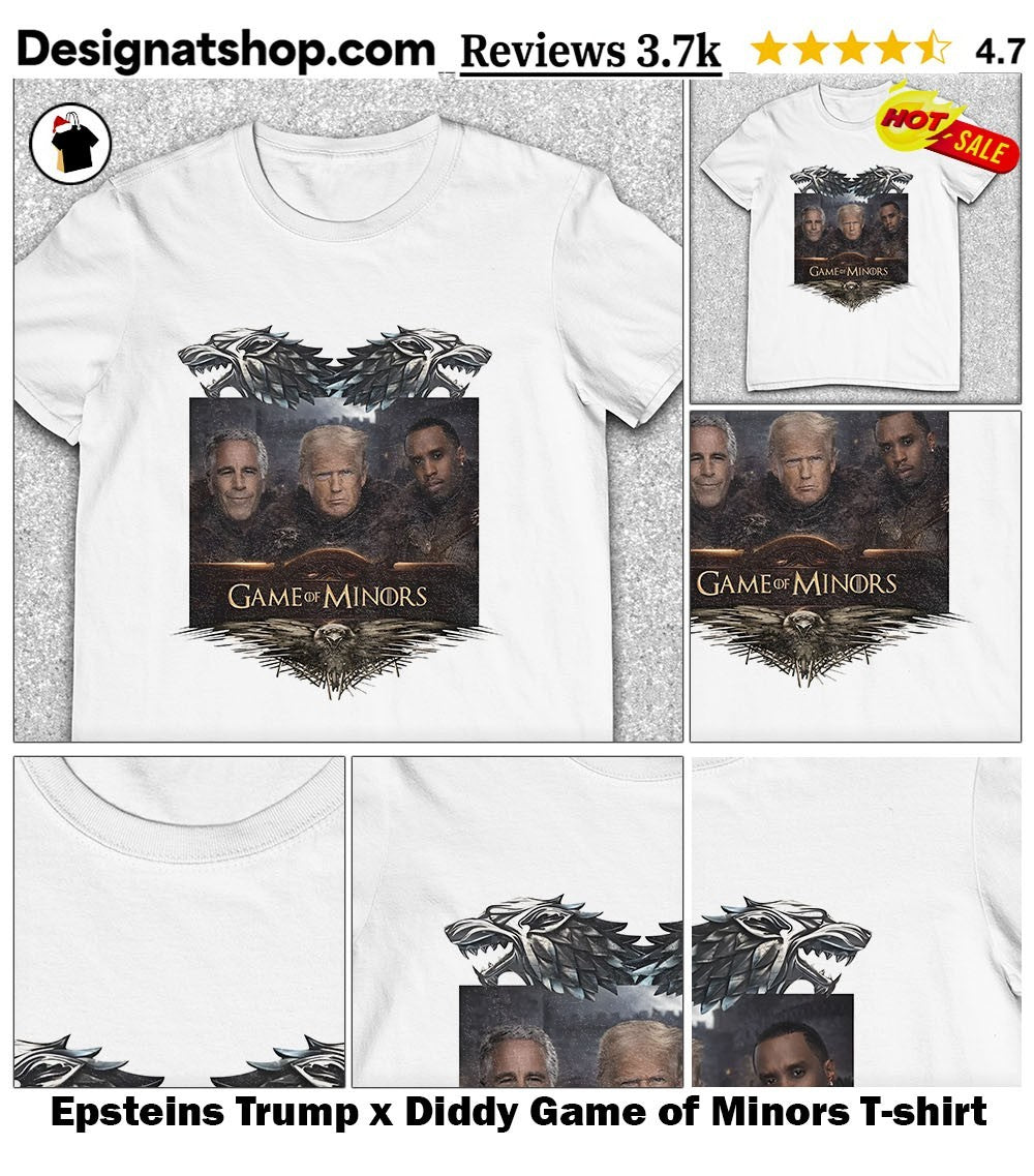 Epsteins Trump x Diddy Game of Minors shirt
