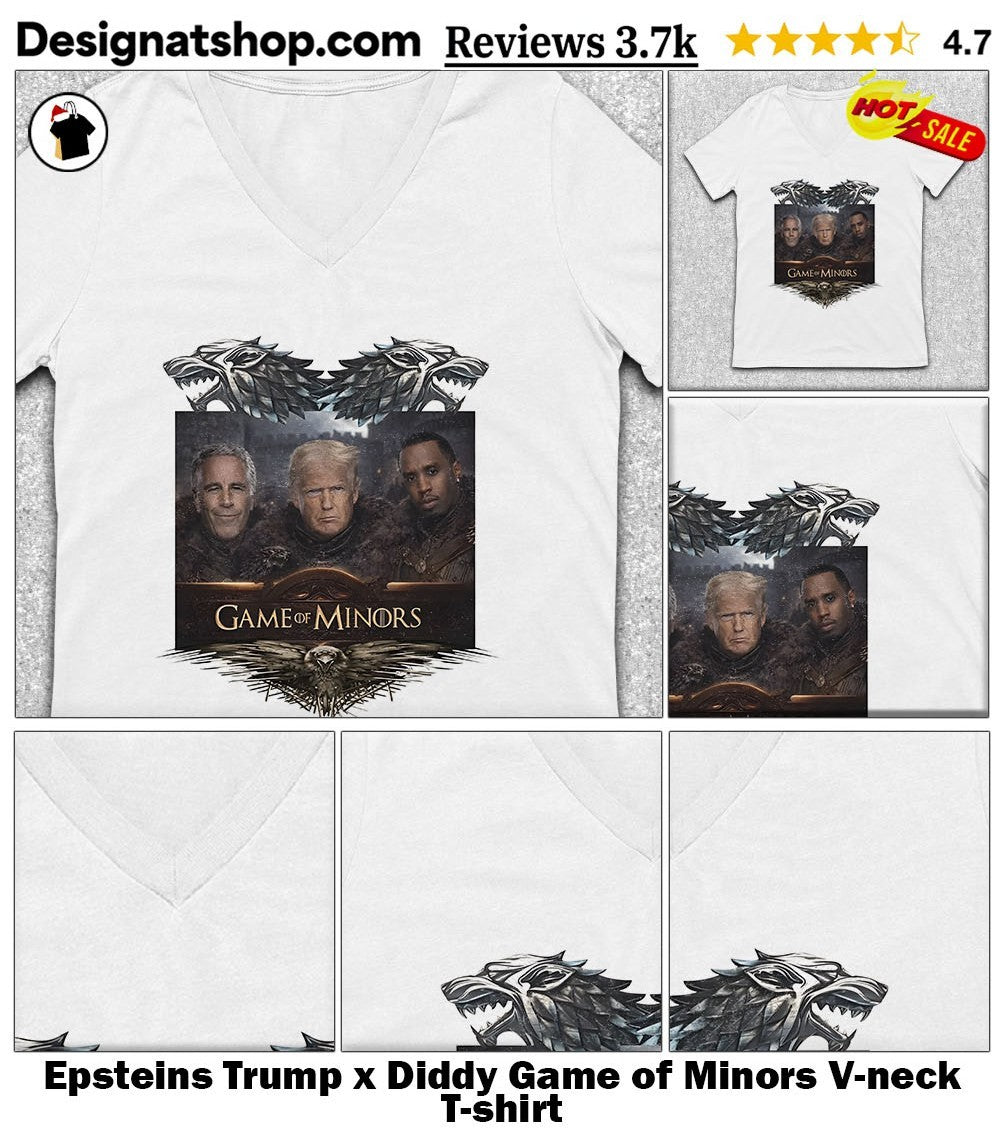 Epsteins Trump x Diddy Game of Minors shirt