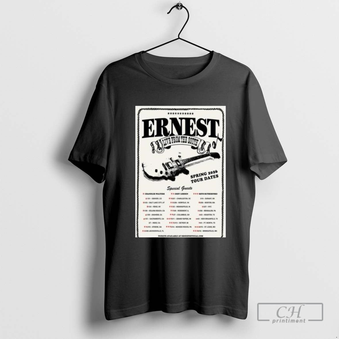 Ernest Live From The South Tour Spring 2026