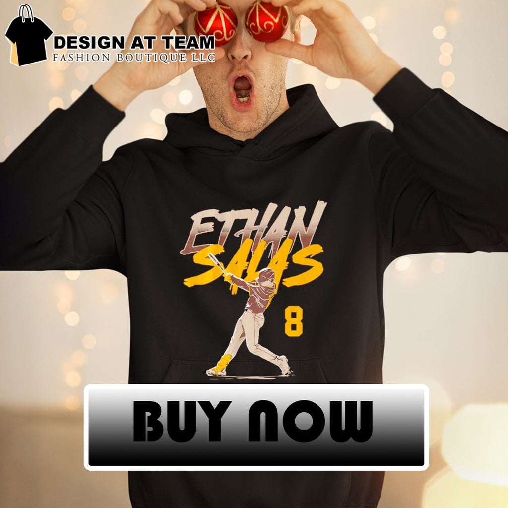 Ethan Salas Slugger Swing Number San Diego baseball shirt