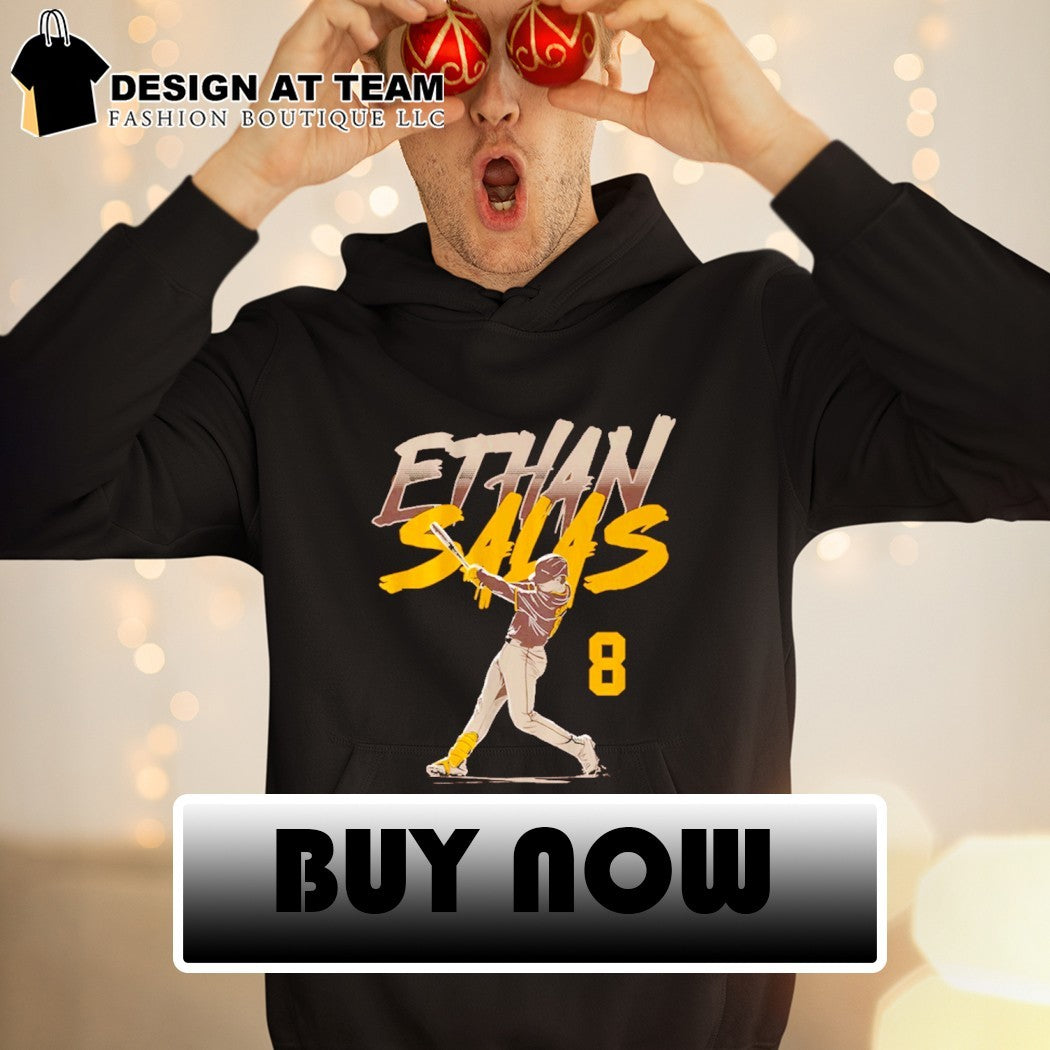 Ethan Salas Slugger Swing Number San Diego baseball shirt