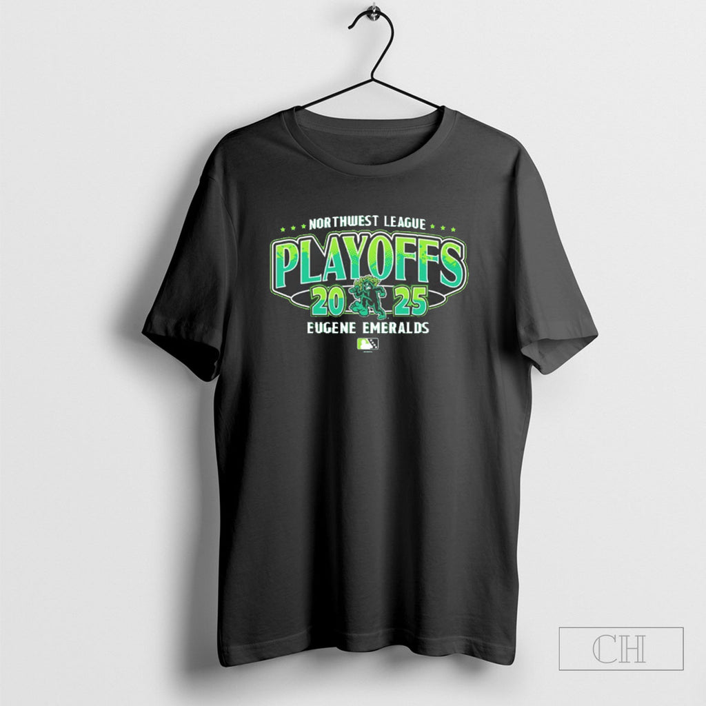 Eugene Emeralds 2025 Northwest League Playoff Shirt Tee