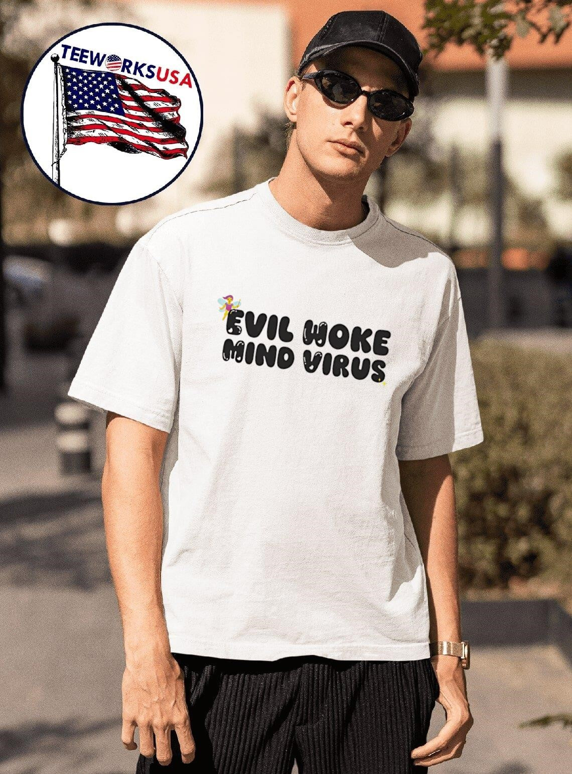 Evil Woke Mind Virus Shirt