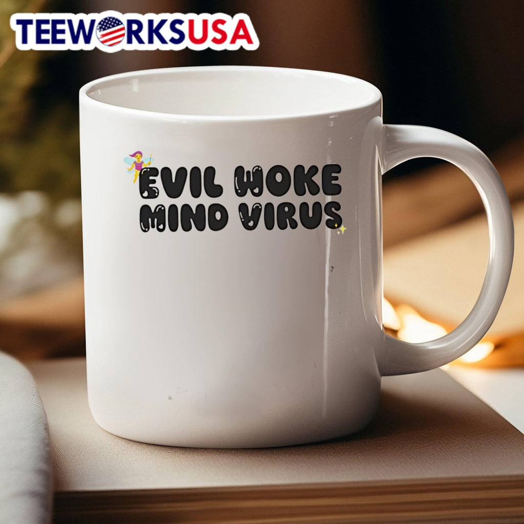 Evil Woke Mind Virus Shirt