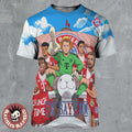 FC Bayern Munich X One Piece UCL Anime Crossover All Over Print Shirt