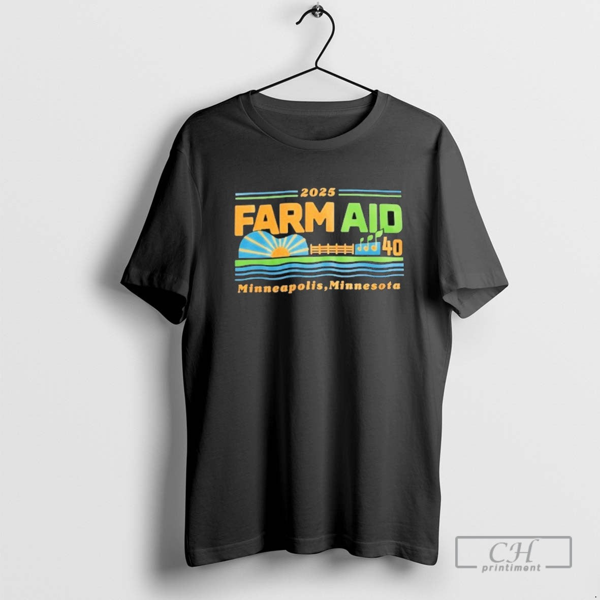Farm Aid 40 Guitar Sunrise
