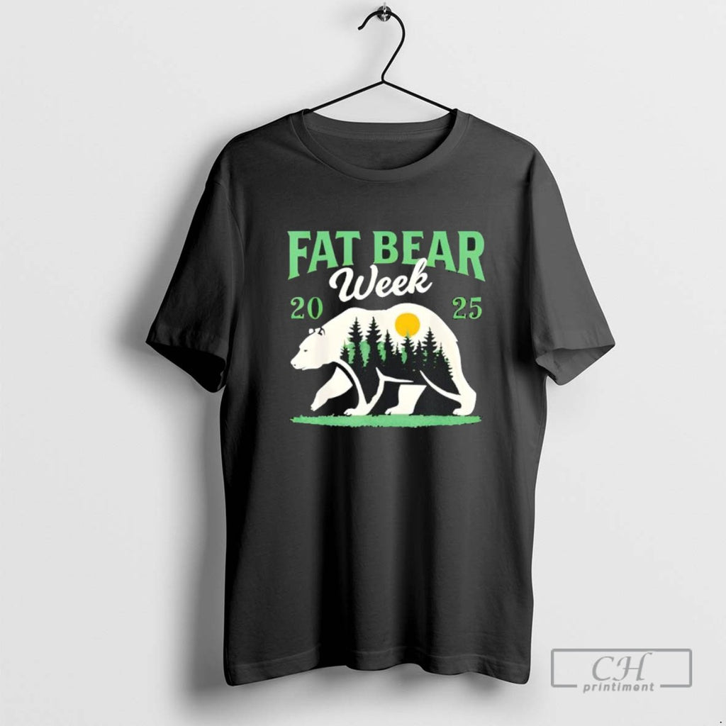 Fat Bear Week 2025 Nature Lover Katmai Wild Animal