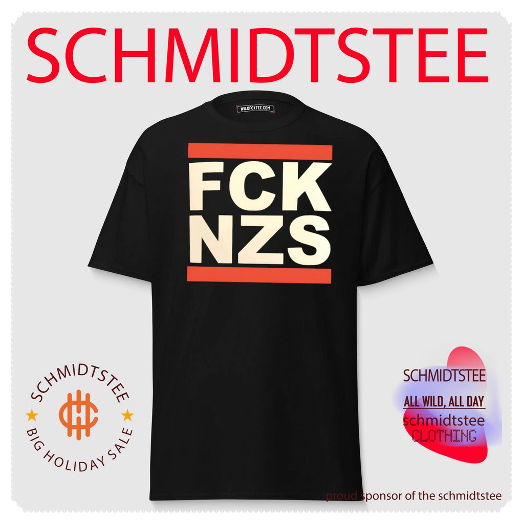 Fck Nzs anti-nazi political protest activism shirt