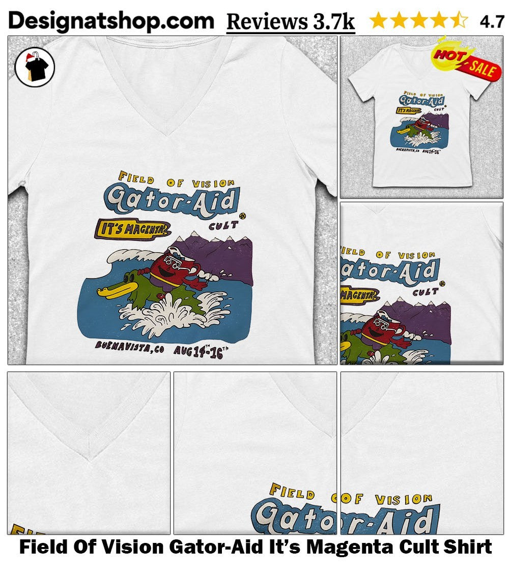 Field Of Vision Gator-Aid It’s Magenta Cult Shirt