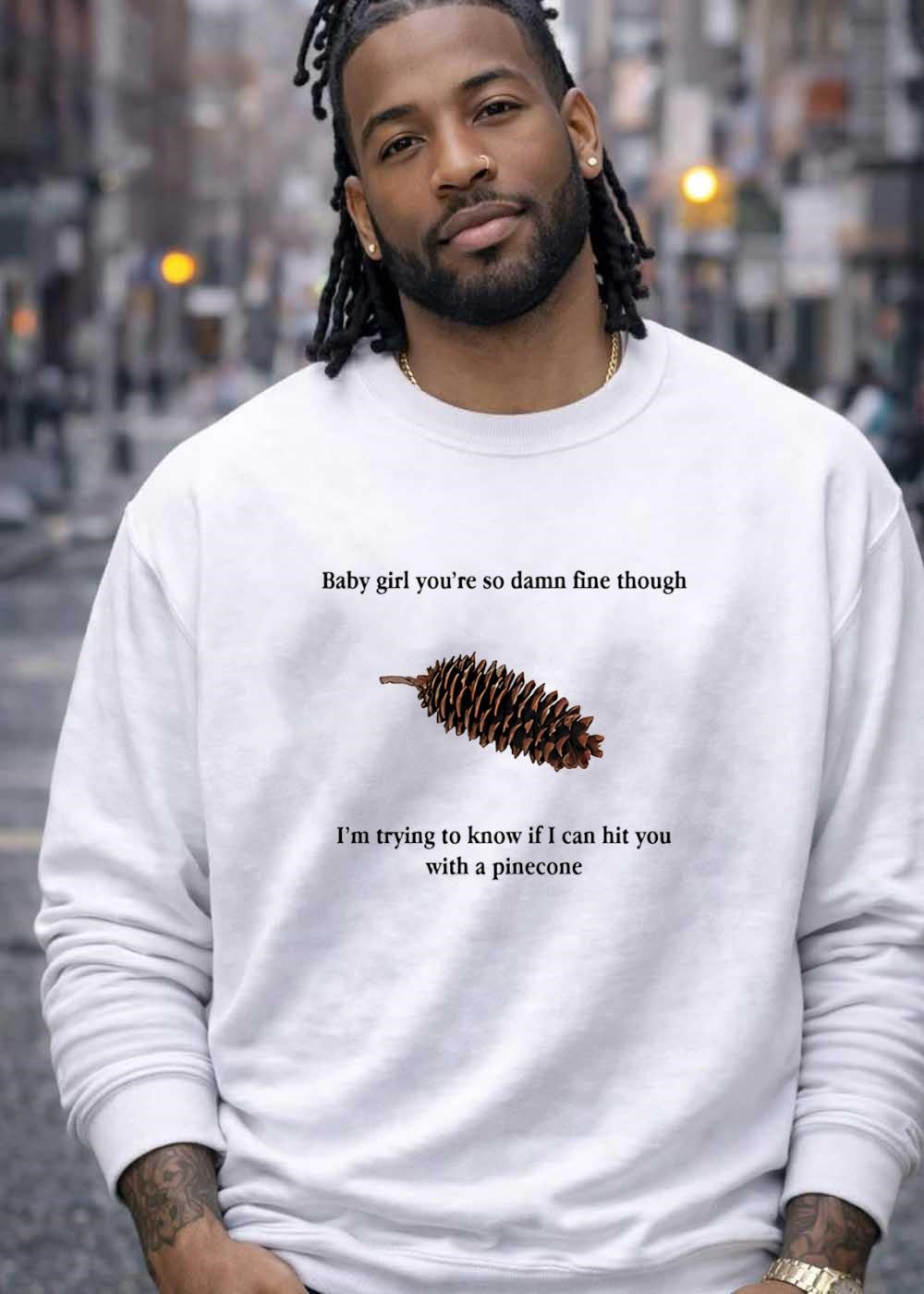 Fine Baby Girl I Am Trying to Know If I Can Hit You T-Shirt