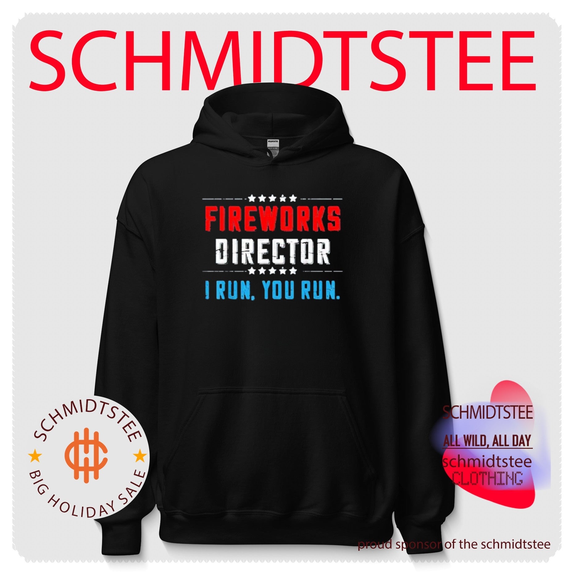 Fireworks Director I Run You Run Fourth of July shirt