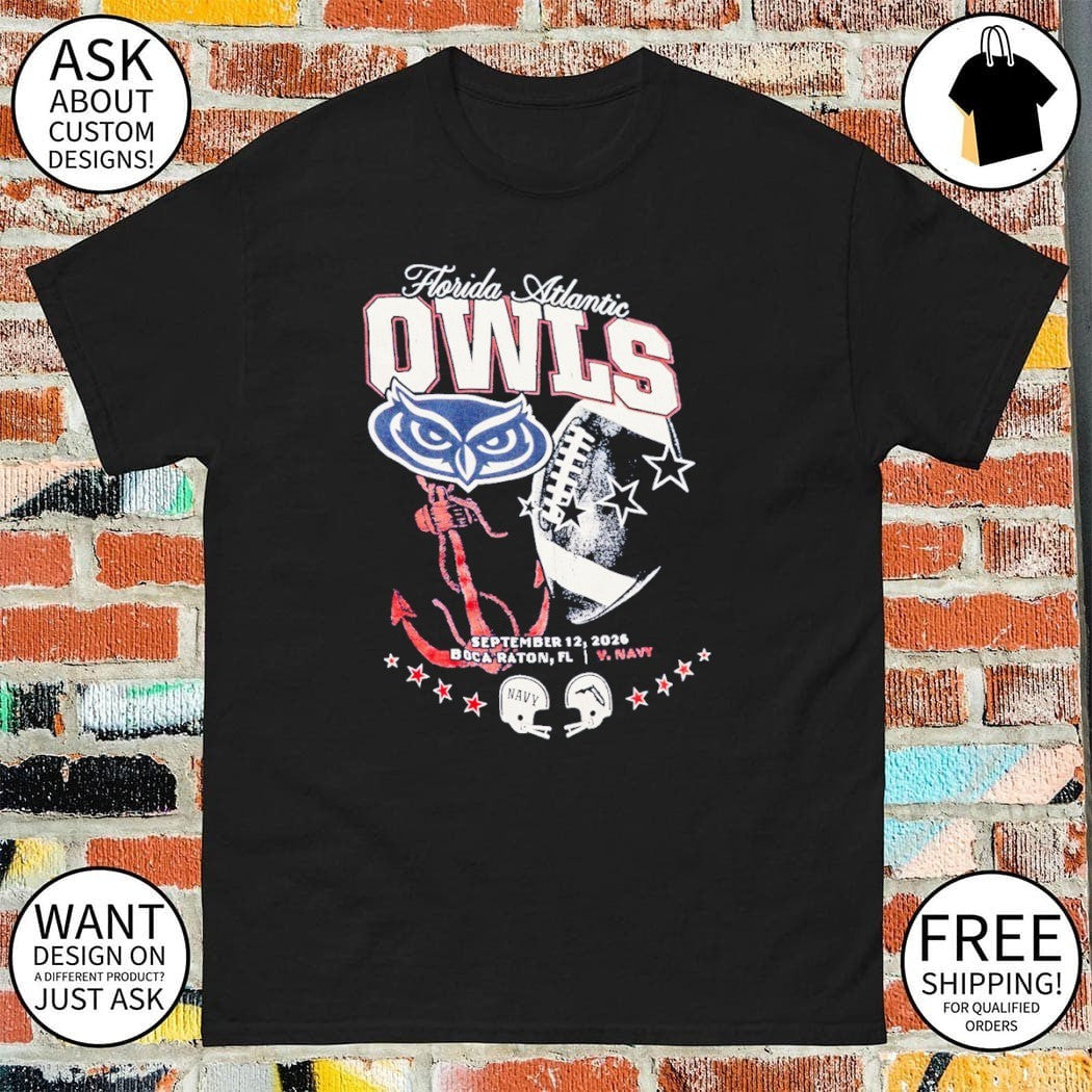 Florida Atlantic Owls September 12 2026 shirt