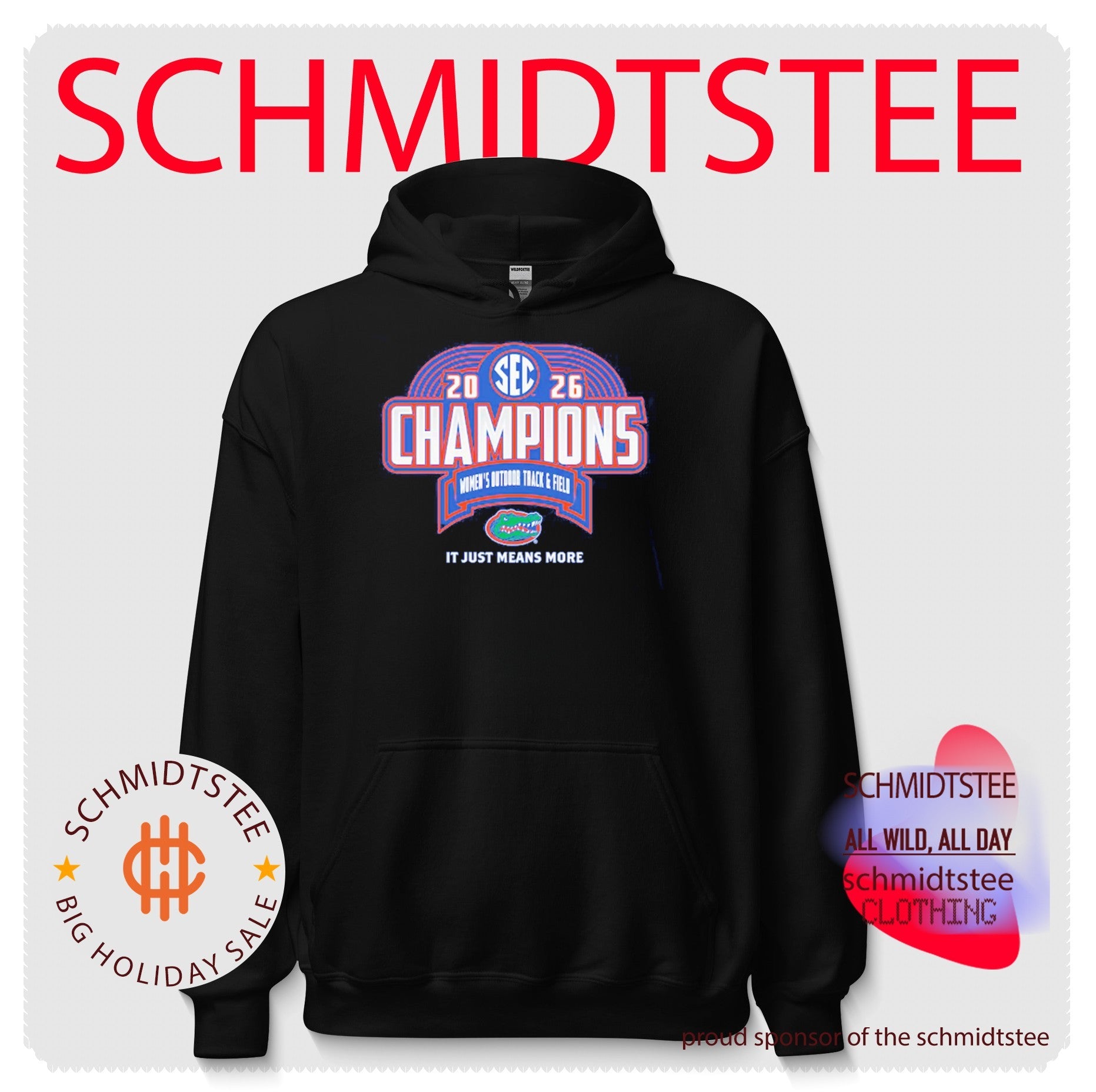 Florida Gators 2026 SEC Women’s Outdoor Track & Field Champions shirt