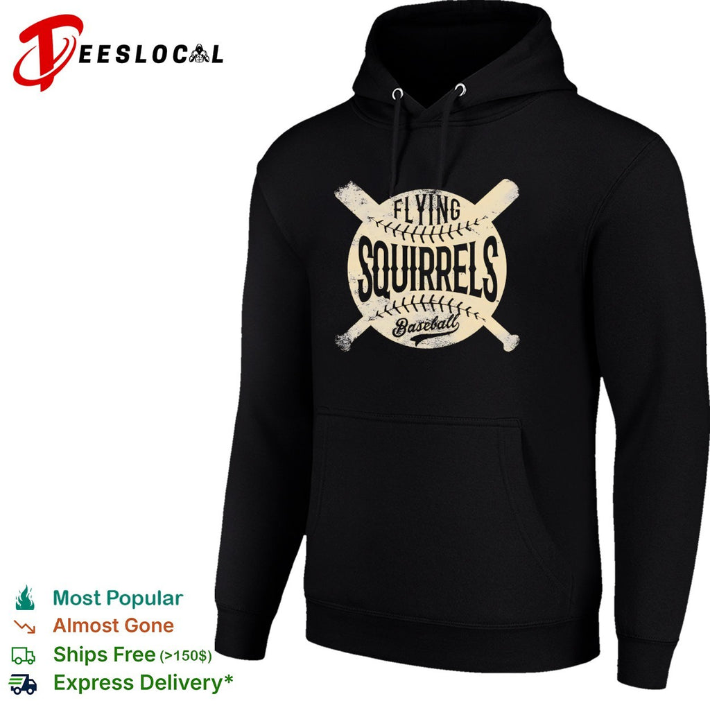 Flying Squirrels baseball bats shirt