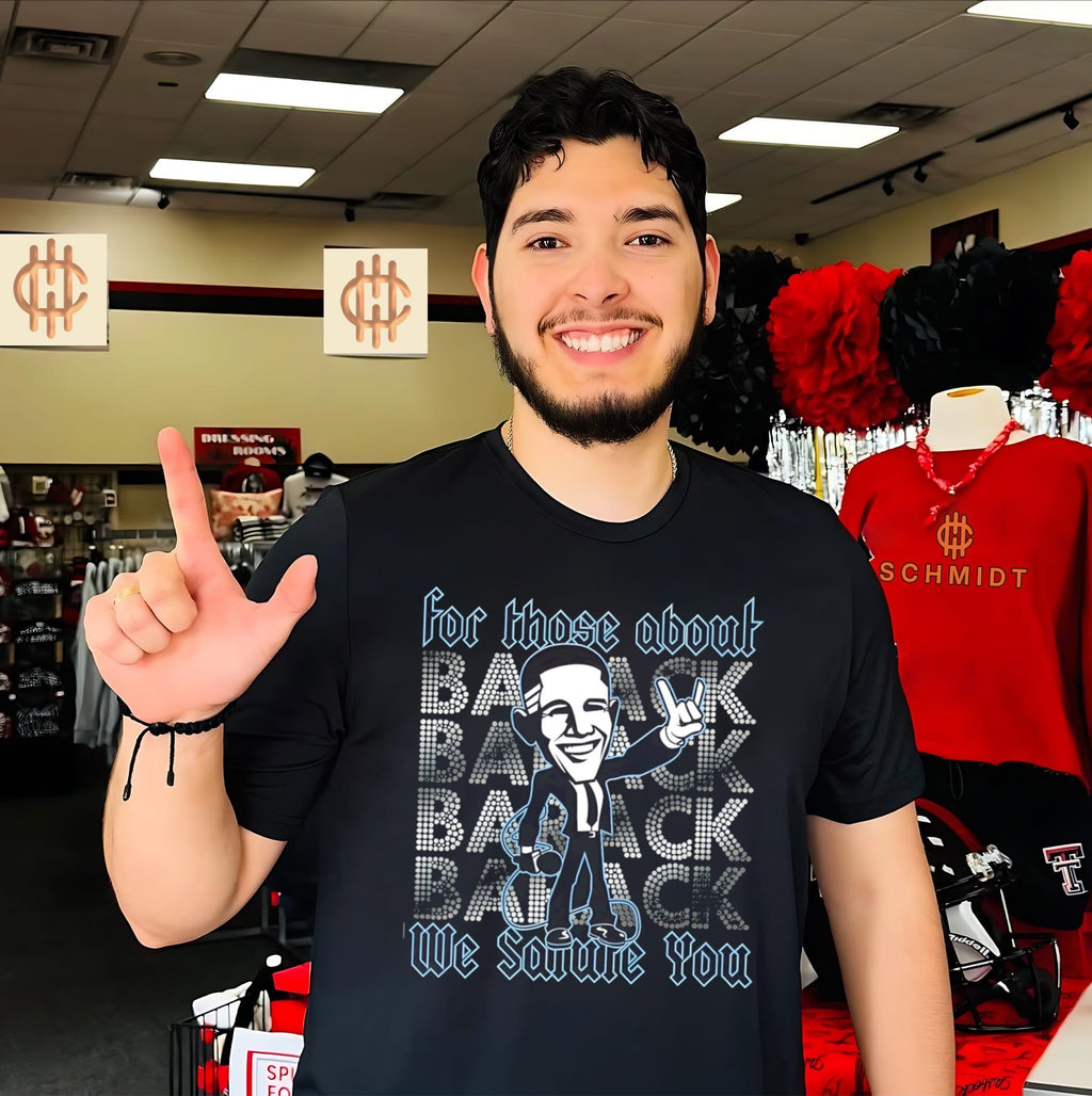 For those about we salute you Barack Obame big head shirt