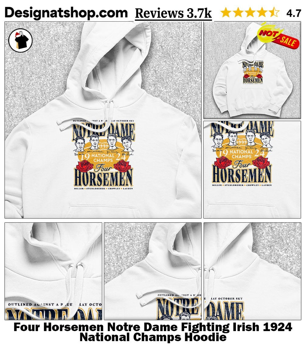 Four Horsemen Notre Dame Fighting Irish 1924 National Champs shirt